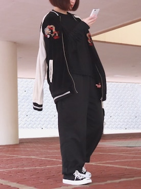 AMIさん（レディース・159cm）の冬コーディネート