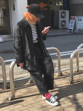 AMIさん（レディース・159cm）の冬コーディネート