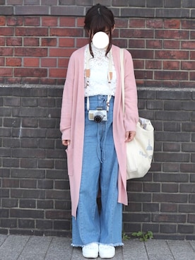 Yさん（レディース・151cm）の春コーディネート