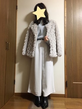 nanamiさん（レディース・156cm）の冬コーディネート