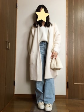「ENVYM（アンビー）のアイテム（アクセサリー）」を使った、nanamiさん（レディース・156cm）の冬コーディネート