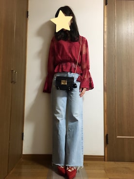 nanamiさん（レディース・156cm）の冬コーディネート