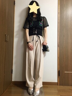 nanamiさんの（ZARA | ザラ）を使ったコーディネート