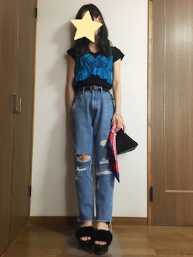 nanamiさん（レディース・156cm）の夏コーディネート