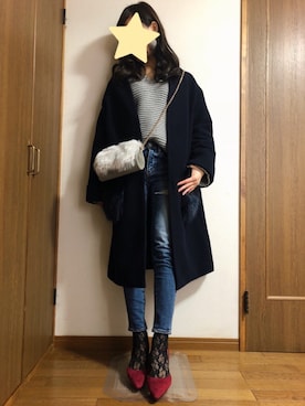 nanamiさん(レディース・156cm)の冬コーディネート