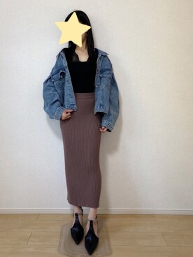 「ACYM（アシーム）のアイテム（ジャケット/アウター）」を使った、nanamiさん（レディース・156cm）の秋コーディネート