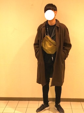 「COMME CA DU MODE（コムサデモード）のアイテム（ジャケット/アウター）」を使った、ゆうせいさん（メンズ・176cm）の冬コーディネート