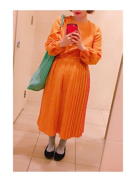 「Grimoire（グリモワール）のアイテム（ワンピース/ドレス）」を使った、ｓ。さん（レディース・151cm）の春コーディネート