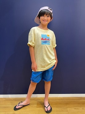 GAP Kids＆Babyさん（キッズ・140cm）の夏コーディネート