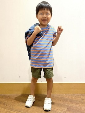 GAP Kids＆Babyさん（キッズ・103cm）の夏コーディネート