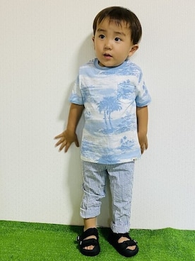 GAP Kids＆Babyさん（キッズ・85cm）の夏コーディネート