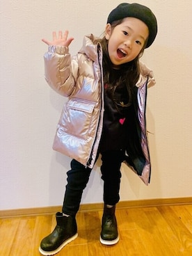 「GAP（ギャップ）のアイテム（ジャケット/アウター）」を使った、GAP Kids＆Babyさん（キッズ・94cm）の秋コーディネート