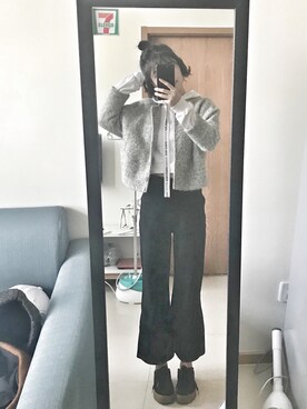 「日常」｜「アイテム（その他シューズ）」を使った、-MissGiraffe-さん（レディース・165cm）の冬コーディネート