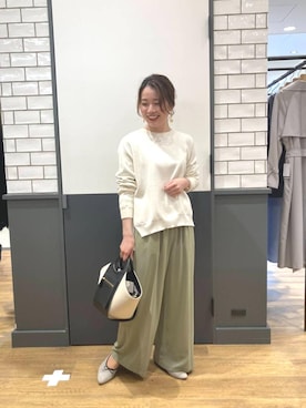 ルクールブラン金沢リント百番街店スタッフさんのコーディネート