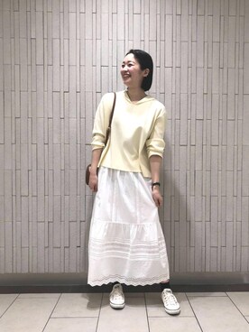 ルクールブラン金沢リント百番街店スタッフさんのコーディネート