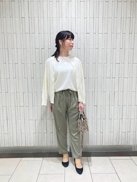 ルクールブラン金沢リント百番街店スタッフさんのコーディネート