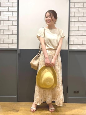 ルクールブラン金沢リント百番街店スタッフさんのコーディネート