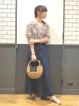 ルクールブラン金沢リント百番街店スタッフさんのコーディネート