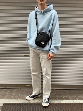 「CLANE（クラネ）のアイテム（パンツ）」を使った、renさん（メンズ・178cm）の秋コーディネート