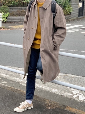 renさん（メンズ・180cm）の冬コーディネート