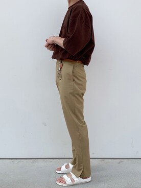 「order（オーダー）のアイテム（トップス）」を使った、renさん（メンズ・180cm）の夏コーディネート