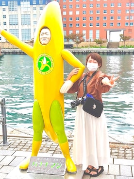 「門司港レトロ」｜ぺそりーーん！！さん（レディース・148cm）の秋コーディネート