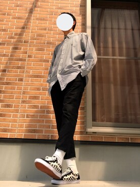 黒白チェック のメンズ人気ファッションコーディネート Wear