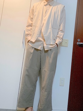 ぺこおんさん（メンズ・185cm）の春コーディネート