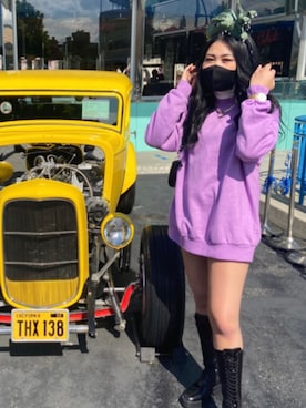 「H&M（エイチ・アンド・エム）のアイテム（腕時計）」を使った、MOMOKAさん（レディース・163cm）の秋コーディネート