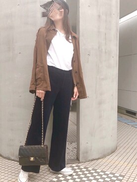 Moeさん（レディース・170cm）の秋コーディネート