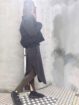 Moeさん（レディース・170cm）の秋コーディネート