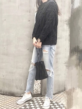 Moeさん(レディース・170cm)の秋コーディネート