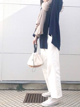 Moeさん（レディース・170cm）の冬コーディネート