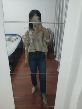 Jingleさん（レディース・161cm）の夏コーディネート