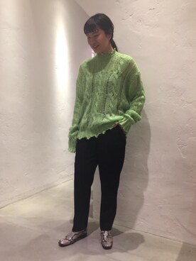 南里 葵さん（レディース・162cm）の秋コーディネート