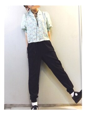 ＼ i s h i h a r a ／さん（レディース・158cm）の夏コーディネート