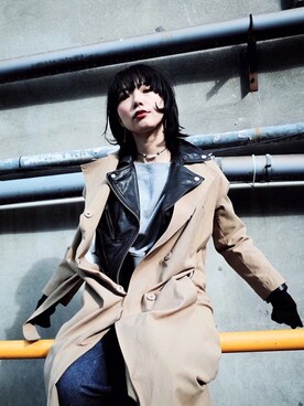 弓さん(レディース・163cm)の冬コーディネート