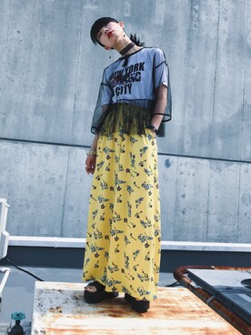 弓さんのコーディネート