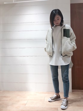 mihoさん（レディース・157cm）の冬コーディネート