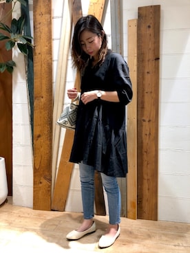 mihoさん（レディース・157cm）の夏コーディネート