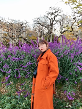 「holiday」｜「アイテム（ジャケット/アウター）」を使った、ayanoさん（レディース・156cm）の春コーディネート