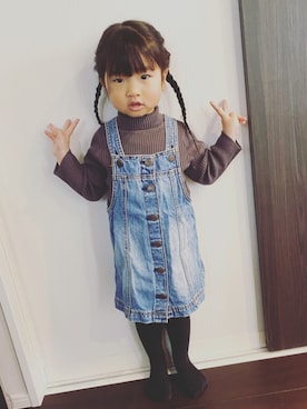 URUHAさん（キッズ・90cm）の冬コーディネート