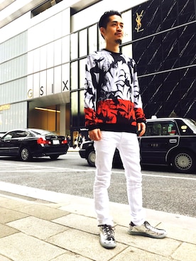 RENさん（メンズ・174cm）の春コーディネート