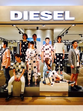 「DIESEL GINZA SIXのアイテム（その他、その他）」を使った、RENさん（メンズ・174cm）の春コーディネート