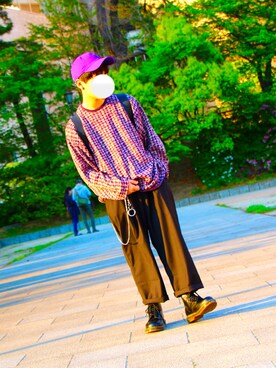 ？さん（メンズ・165cm）の春コーディネート