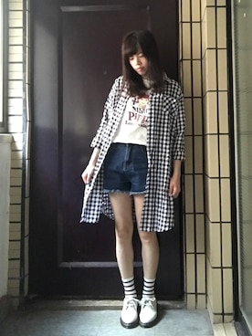 「catworld（キャットワールド）のアイテム」を使った、Ja̲s̲m̲i̲n̲e̲🐈  さん（レディース・162cm）の春コーディネート