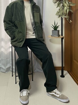 「Polo Ralph Lauren」｜「アイテム（その他アウター）」を使った、Renさん（メンズ・172cm）の冬コーディネート