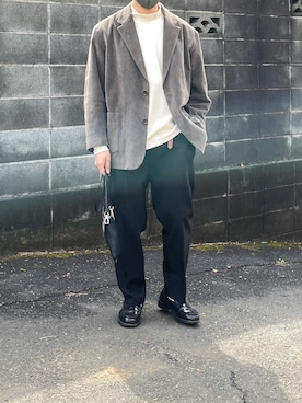 Renさん（メンズ・172cm）の春コーディネート