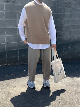 Renさん（メンズ・172cm）の春コーディネート