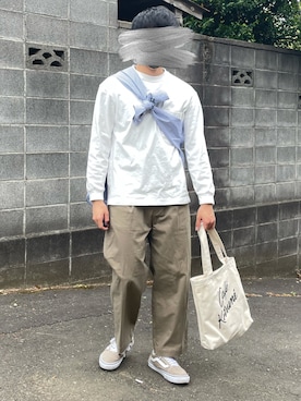 「y/m by MARSEE（イムバイマーシー）のアイテム」を使った、Renさん（メンズ・172cm）の春コーディネート